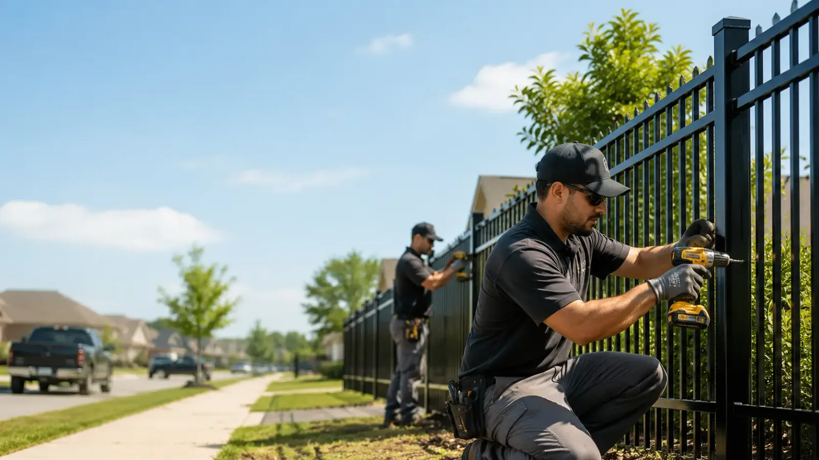 Metal Fence Installation in Bayport, NY